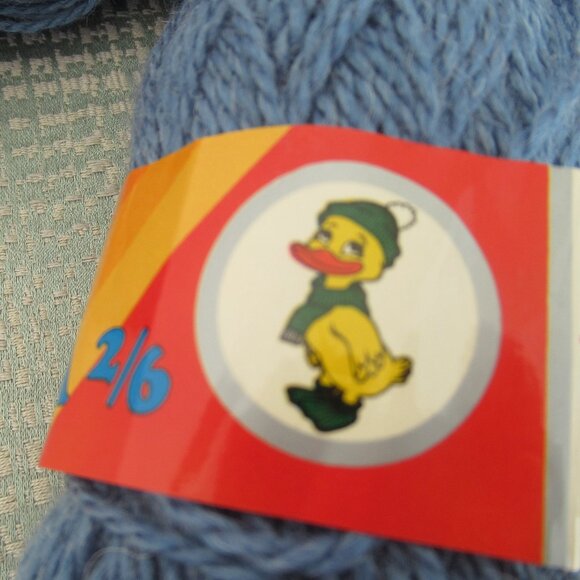 Lot of 5 Skeins Hilandesa ALPACA 2/6 Yarn, Acrylic & Alpaca Color 6 ~ Blue - Picture 4 of 9